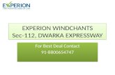 Experion windchants 2650SQFT 3BHK 8800654747