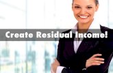 Discover How to Create Residual Income Online