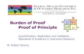 Burden of Proof, Proof of Principle