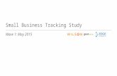 Small Business Tracking Study - Insurance & Finance