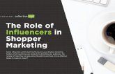 The Role of Influencers in Shopper Marketing