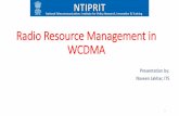 Radio resource management in wcdma