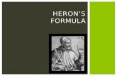 Herons formula by Ashu Kumar(the best)