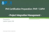 Project Integration Management - PMP Preparation