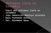 Software libre en colombia