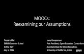 EMMA Summer School - Larry Cooperman - MOOCs: reexamining our assumptions