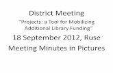 Ruse District Meeting Photos
