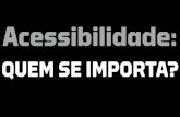 Acessibilidade WEB - FrontInRio 2016
