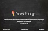 [ITA] Il crowdfunding per la scuola: suggerimenti per il non profit dall'esperienza di School Raising