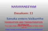 Narayaneeyam english canto 011