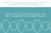 What Will It Take to Lead the Next Generation Workforce?