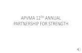 APVMA PARTNERSHIP FOR STRENGTH 2015