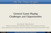 General Game Playing: Challenges and Opportunities