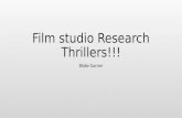 Film studio research