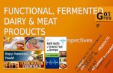 Functional, fermented dairy & meat production in sri lanka