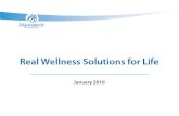 Real Wellness Solutions For Life 2010