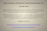 Brick masonry commercial construction kansas city