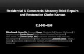 Residential & Commercial Masonry Brick Repairs and Restoration Olathe Kansas 816-500-4198