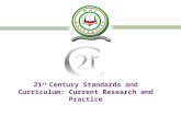 21st century curriculum standard and current curriculum  research practice april 2016