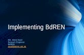 Implementing BdREN - An Awareness Building Workshop at DUET
