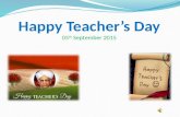 Teachers' day Presentation