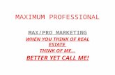 Maximum professionalppt new agent mkting 5252013.pptx complete