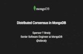 Distributed Consensus in MongoDB's Replication System