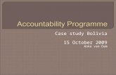 Presentatie accountability pilot bolivia learning session icco 15okt