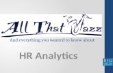 And everything you want to know about HR Analytics
