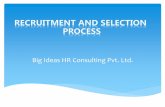 Recruitment & Selection Process By Big Ideas HR