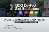 Mr. Abdelhalim Lagrid "Next Generation Web Apps"
