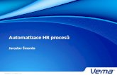 Automation of HR processes