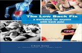 The Low Back Fix E-Book