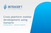 Tech saloniki  - Cross platform mobile development using xamarin