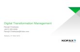 Digital transformation   kofax - ranajit