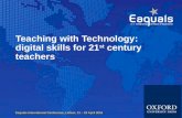 Virginia Mario: Teaching with Technology: digital skills for 21st century teachers