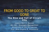 Circuit City from Good to Great to Gone