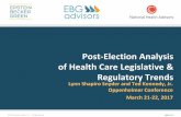 Post-Election Analysis of Health Care Legislative & Regulatory Trends