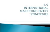 international marketing entry strategies