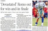 Cowboys Romo