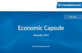 Economic Capsule - November 2015
