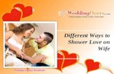 Different Ways to Shower Love On Wife
