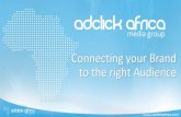African Digital Market Research 2016 - AdClick Africa