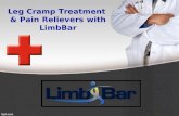 Leg cramp treatment  & pain relievers with limb bar