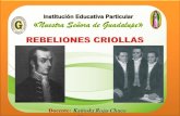 Rebeliones criollas