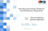 European Business Rules Conference 2004: The Business Rules Platform and Enterprise Integration