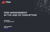 Risk Management in the Age of Disruption: SIBOS 2015