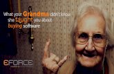 What Your Grandma Didn't Know She Taught You About Buying Software