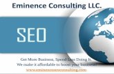 SEO Services NYC - Eminence Consulting LLC.