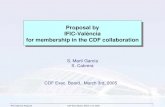 Talk at CDF Exec Board (March 2005)